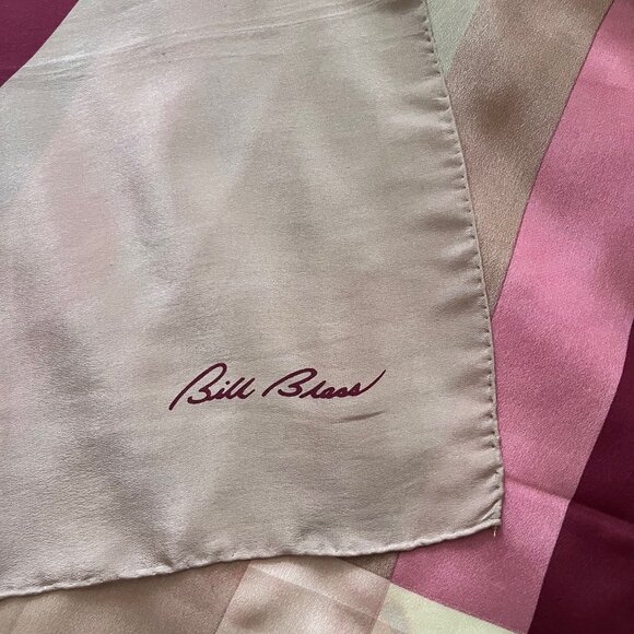 Vintage Bill Blass Silk Scarf - Picture 4 of 4